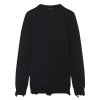 THE OVERSIZED PULLOVER IN CARVED WOOL